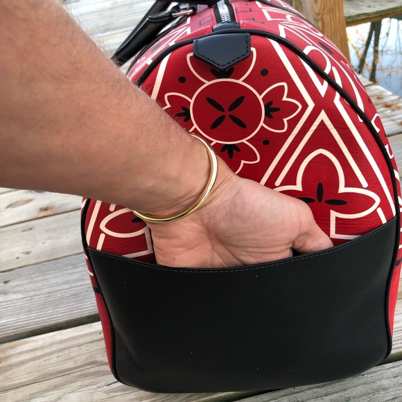 Unisex RARE Raf Simons x 205W39NYC CK Lthr Duffle - Picture 4 of 16